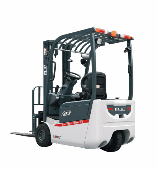 FTB 13-15 i3R carrello elevatore 3 ruote 48 V  portata da 1.300 a 1.500 kg